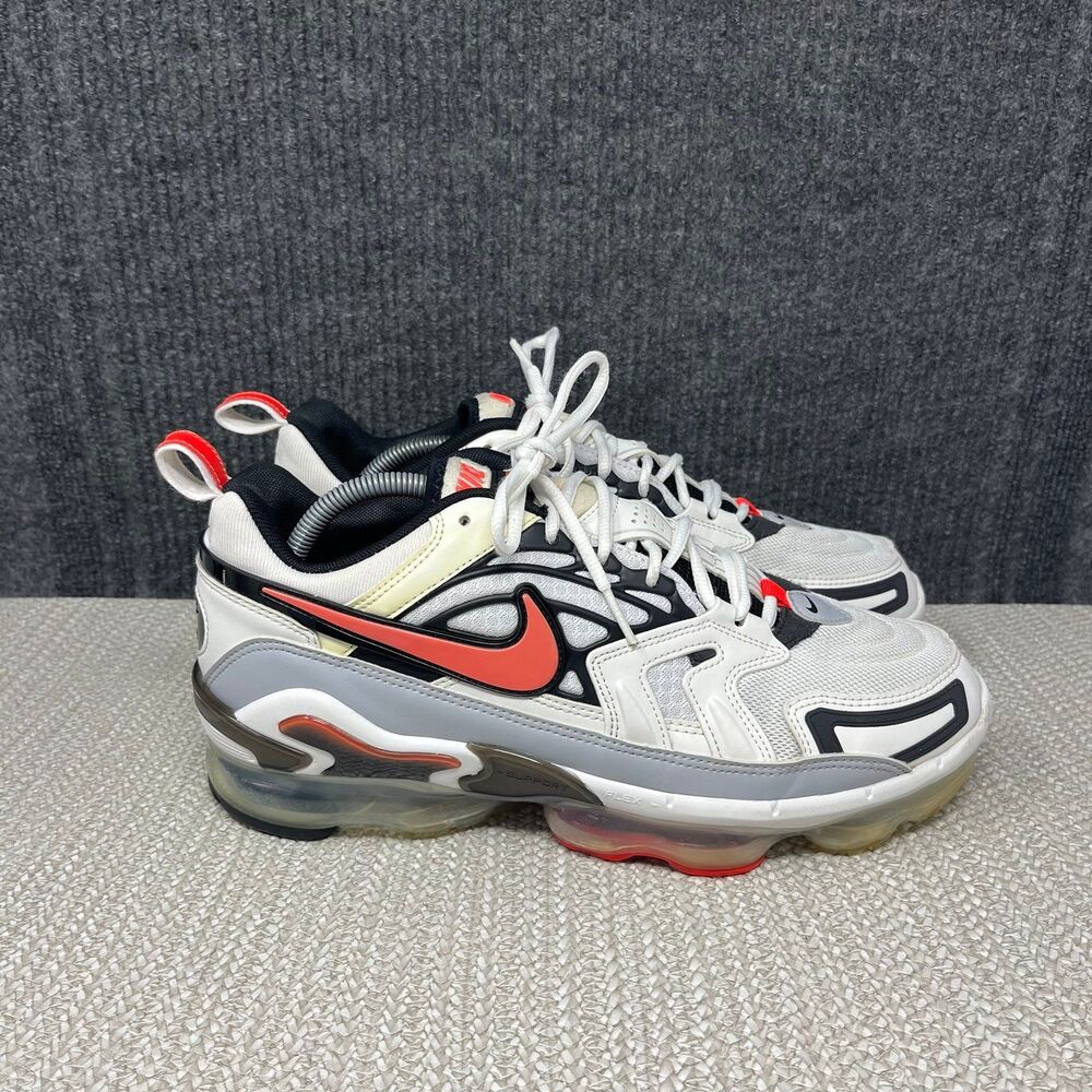Nike Air Vapormax EVO Summit White Bright Crimson Black Shoes Mens 11 CZ1924-100